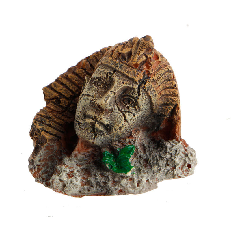 Marine Aquarium For Sale - Egyptian Pharaoh Sphinx Resin Statue Roman