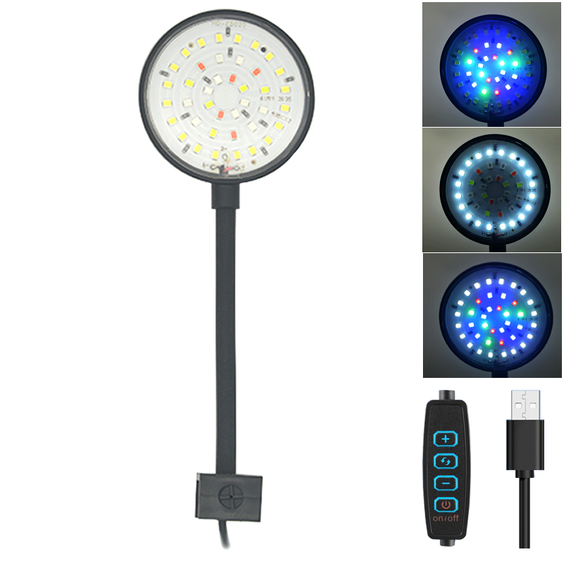USB Aquarium LED Lamp Fish Tan - đánh giá và giá Marine Aquarium Lamp