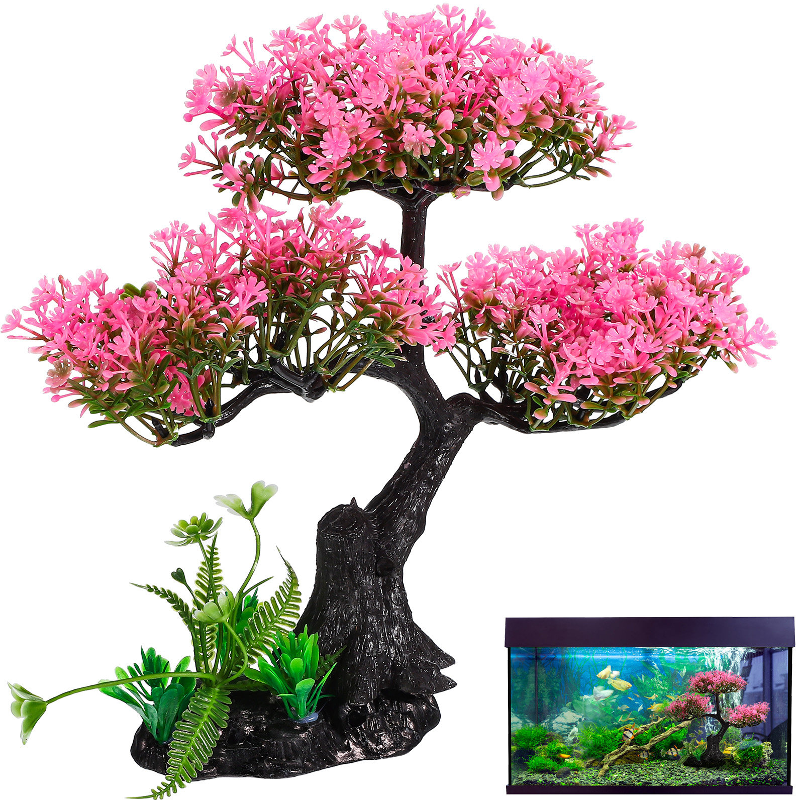 Artificial Plants Indoor Aquar - đánh giá và giá Marine Aquarium For Sale