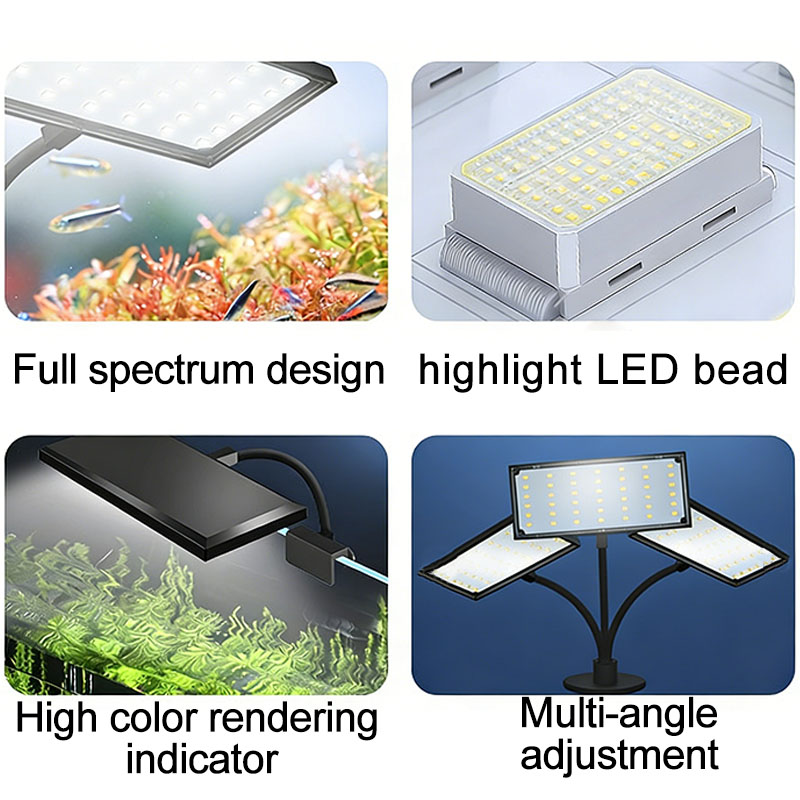 Aquarium Fish Tank Full Spectr - đánh giá và giá Marine Aquarium Lamp
