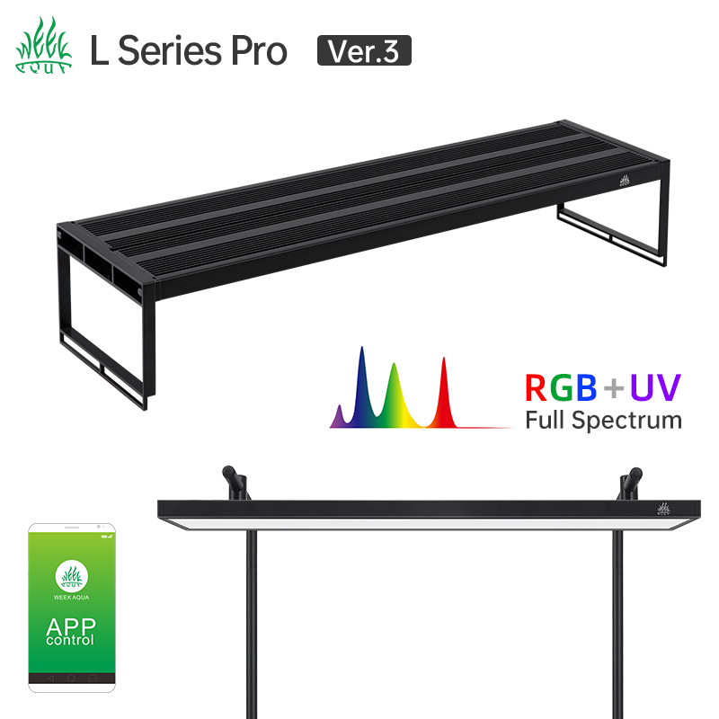 WEEK AQUA L Series APP Control - đánh giá và giá Marine Aquarium Lamp