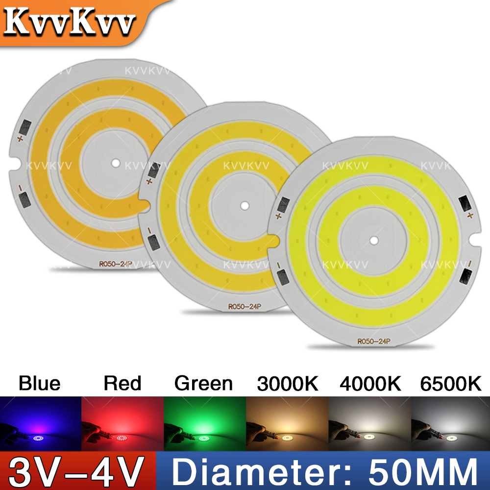 3V 4V Round COB LED Lamp Parts - đánh giá và giá Marine Aquarium Lamp