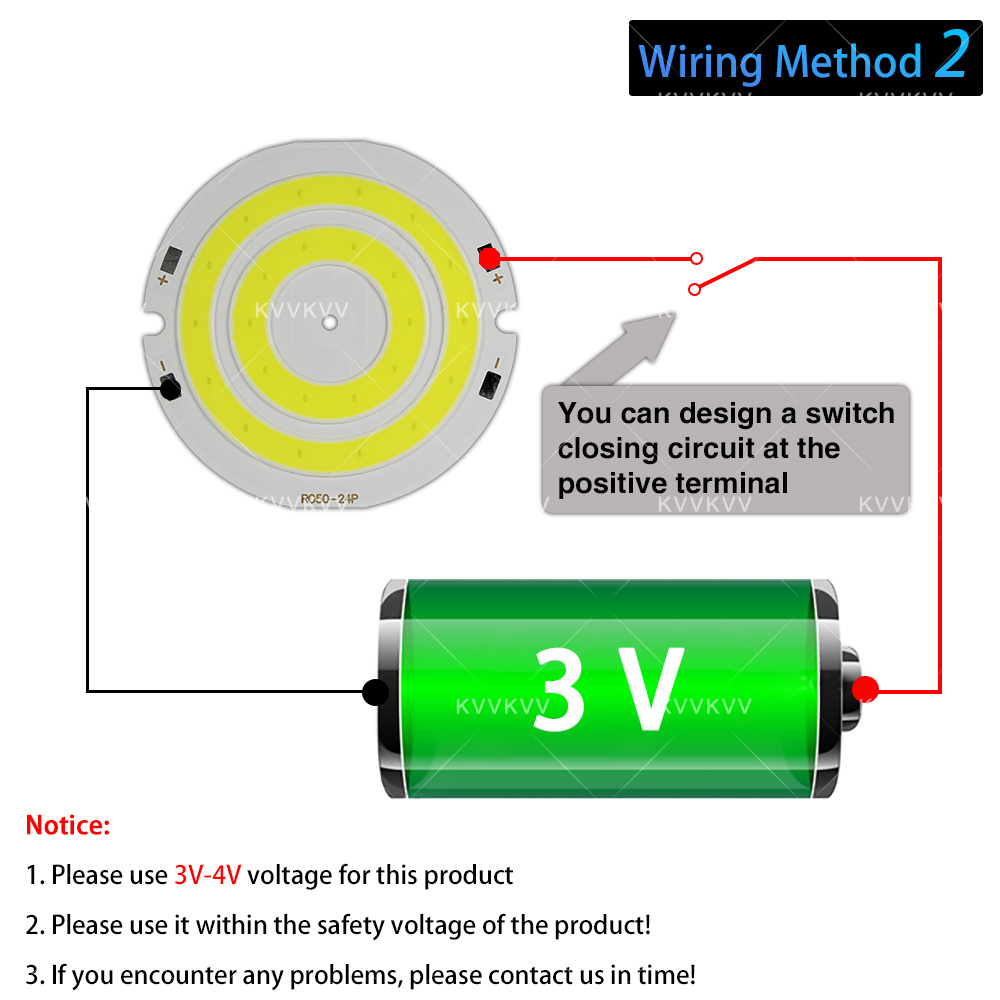 3V 4V Round COB LED Lamp Parts - đánh giá và giá Marine Aquarium Lamp