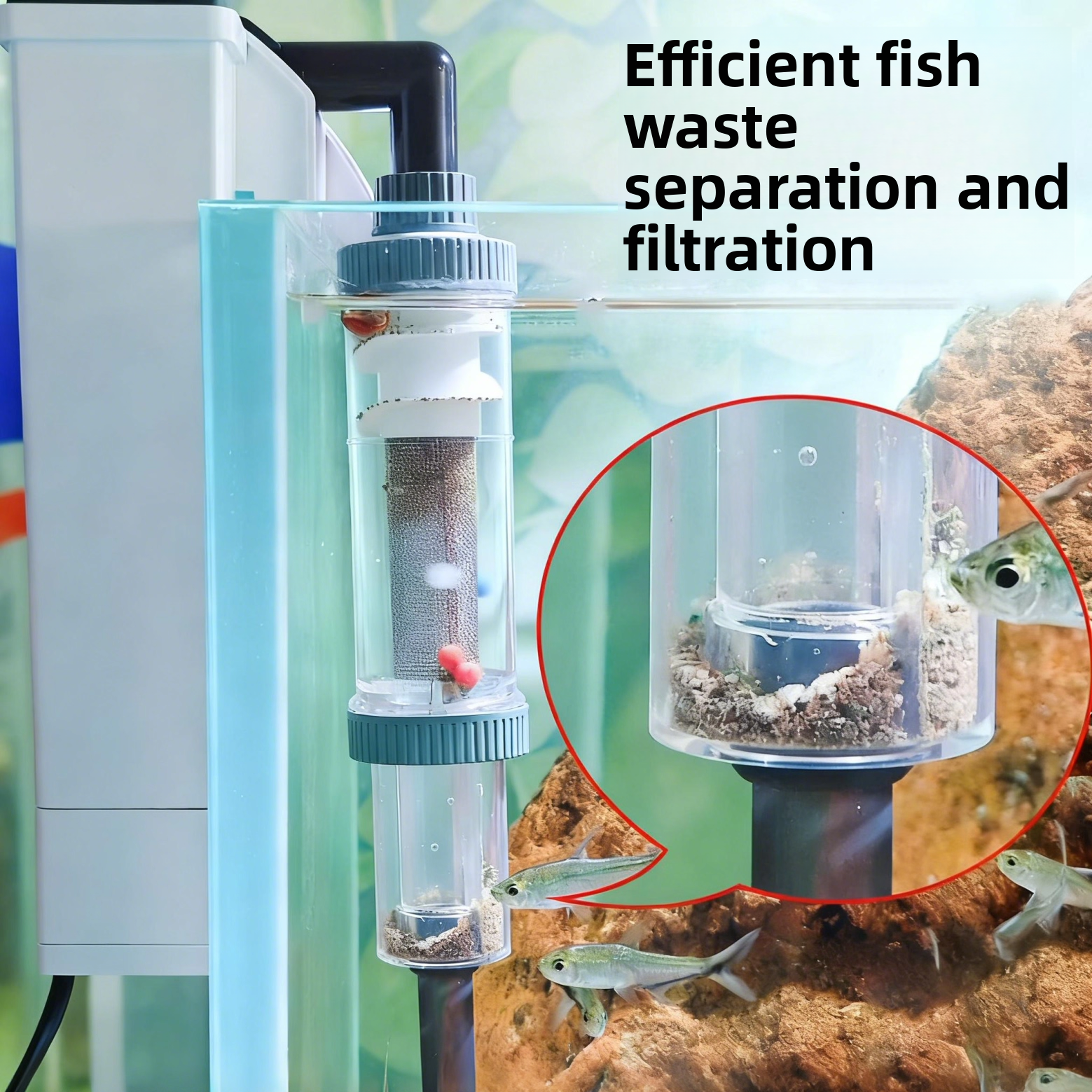 SUNSUN XBK fish tank filter ox - đánh giá và giá Aquarium Blue Marine Reef 60