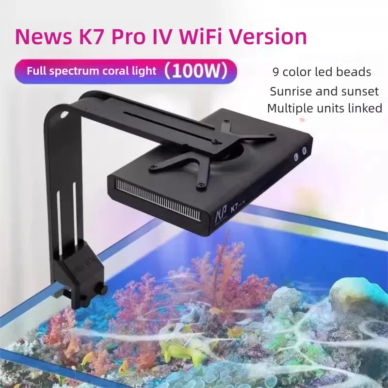 Noo-Psyche K7 Pro V4 WiFi Full - đánh giá và giá Marine Aquarium Aquascape