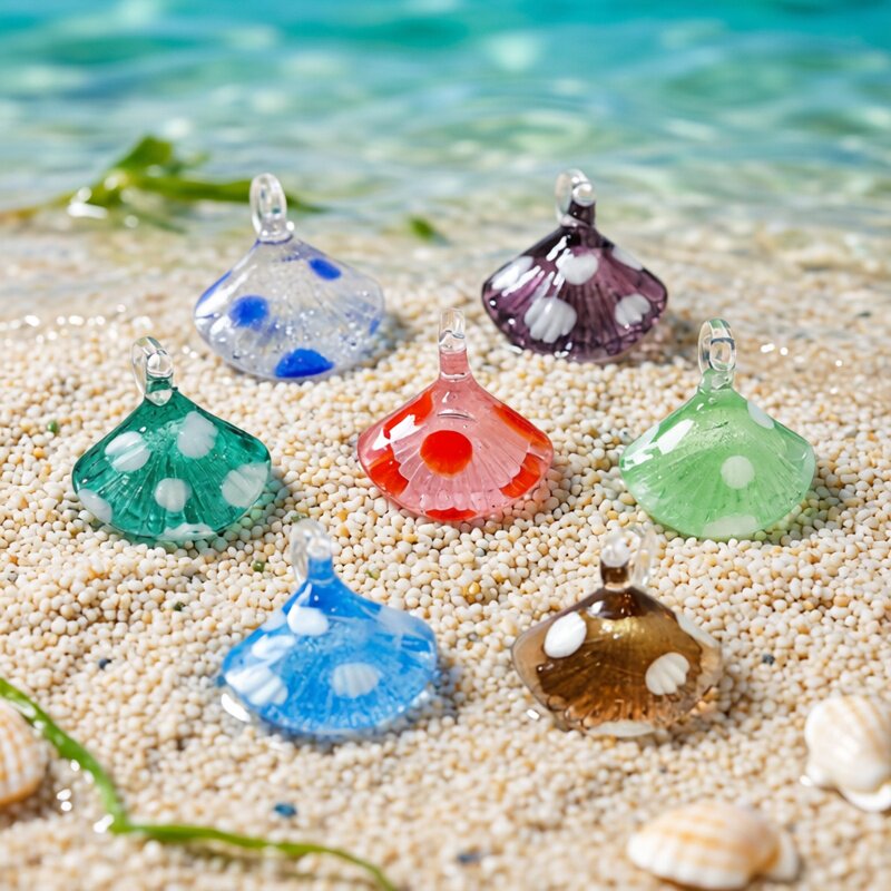 Colorful Mini Sea Shell Charm  - đánh giá và giá Marine Aquarium Aquascape