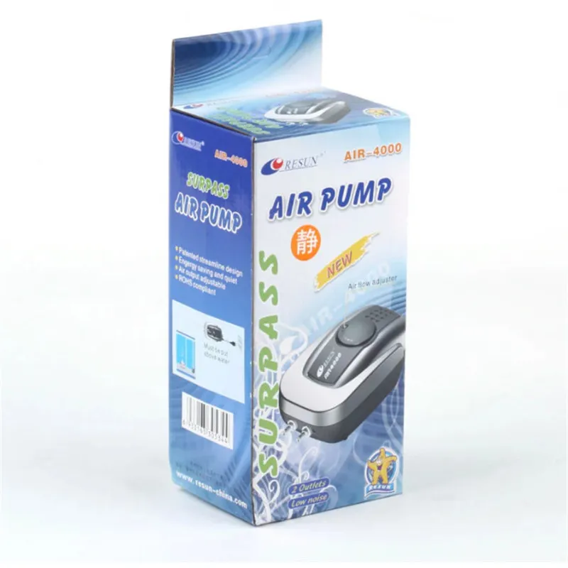 Silent Aquarium Air Pump Fish  - đánh giá và giá Marine Aquarium Aquascape