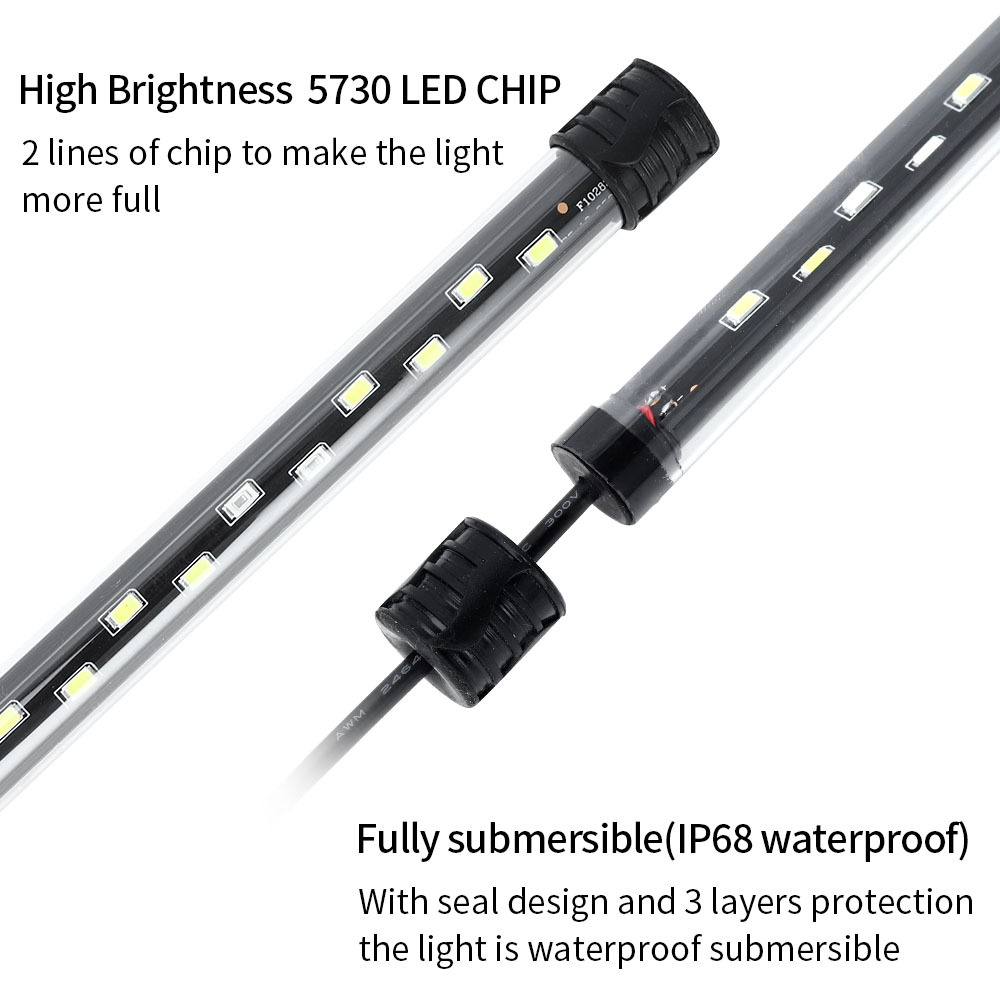 90-260V Aquarium Light LED Wat - đánh giá và giá Marine Aquarium Lamp
