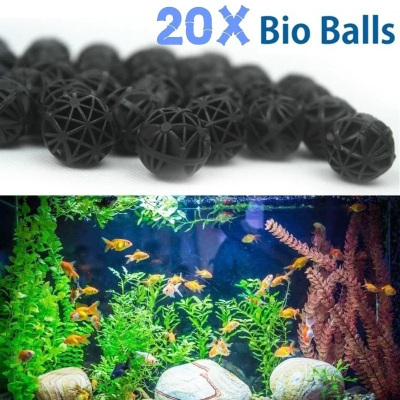 20Pcs 16mm Aquarium Filter Bio - đánh giá và giá Aquarium Marine Filter