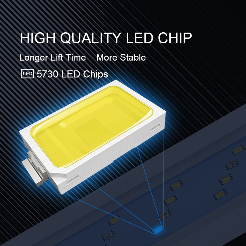 Extensible Waterproof Clip on  - đánh giá và giá Marine Aquarium Lamp