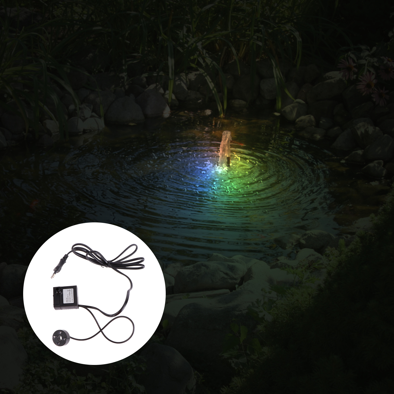 5W Submersible Circulating Wat - đánh giá và giá Marine Aquarium Lamp