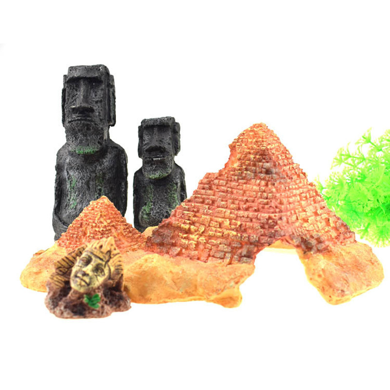 Egyptian Pharaoh Sphinx Resin  - đánh giá và giá Marine Aquarium For Sale