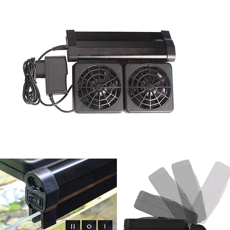1/2/3/4 Aquarium Fans Chillers - đánh giá và giá Marine Aquarium Aquascape